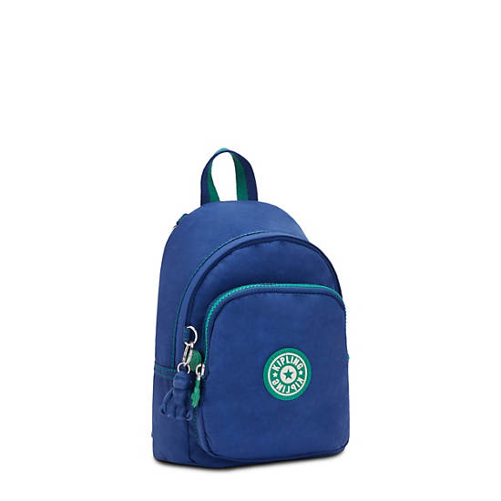 Kipling Delia Compact Convertible Backpacks Admiral Blue | AU 1557QM